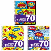 FLOMO One Subject Comic Spiral Notebook - Assorted Perspective: Main