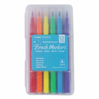 FLOMO® Brush Tip Water Color Markers in Reusable Case Perspective: Main