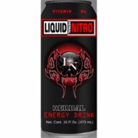Liquid Nitro 16oz. Regular Energy Drink - 24 Cans of 16 oz. each