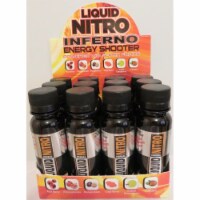 Liquid Nitro LnInfShot 3 oz Nitro Inferno Energy Shotter, Cinnamon Flavor - 12 Count