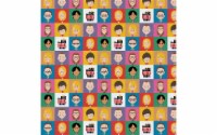 Big Bang Theory Cotton Precut 2yd Chibi Portrait