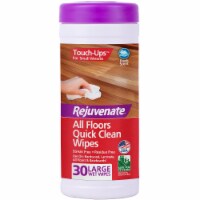 Rejuvenate Fiber Blend Cleaning Wipes 8 in. W x 7 in. L 30 pk - Total Qty: 1