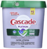 Cascade Platinum Dishwasher Detergent 92 Scent ActionPacs Net Wt 51.2 Ounce