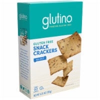 Glutino Gluten Free Sea Salt Snack Crackers Perspective: Main