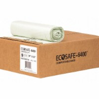 Ecosafe-6400 Trash Bag,45 gal.,Green,PK80  HB3955-8