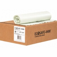 Ecosafe-6400 Trash Bag,64 gal.,Green,PK60  HB4860-8