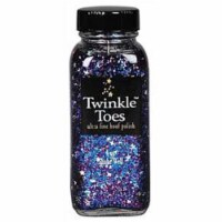 Twinkle Glitter Products TP0530 4 oz Toes Hoof Polish, Rainbow Stars