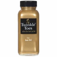 Twinkle Glitter Products TP0555 4 oz Toes Satin Hoof Polish - Gold