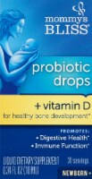 Mommy's Bliss Probiotic Drops + Vitamin D Liquid Dietary Supplement