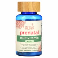 Mommy's Bliss Prenatal Multivitamin + Iron Capsules