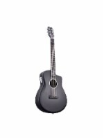 Joytar J1 PRO Full Carbon Fiber Acoustic Guitar 36 inch Black Satin With Pickup and Gig Bag