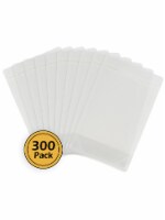 Stand Up Pouches, Resealable Food Storage Bags, Zipper Closure, 300 pcs