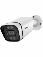 JideTech 8MP 4k IP66 Waterproof Outdoor PoE Security Bullet Camera