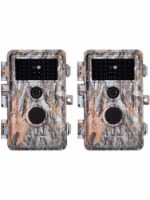 BlazeVideo 2-Pack 24MP 1296P H.264 Waterproof Photo and Video Trail Camera