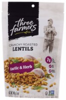 Three Farmers Garlic Herb Crunchy Roasted Lentils Perspective: Main