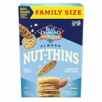 Blue Diamond Almonds Nut-Thins Cracker Crisps - Gluten Free, Hint of Sea Salt, 7oz Perspective: Main