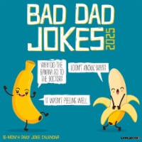 Bad Dad Jokes 2025 Wall Calendar Perspective: Main