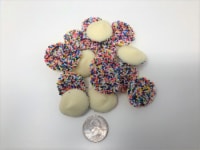 Gourmet Nonpareils White Chocolate Candy nonpareil 1 pound