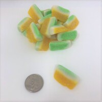 Gummi Pina Colada Slices wedges bulk gummy candy 1 pound