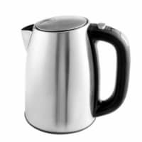 Stainless Steel Electric Hot Water Kettle with Visible Window- 1.7 Liter, Silver