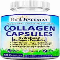 BioOptimal Collagen Pills, Collagen Peptides, Benefits Skin, Hair, Nails & Joints - 2 Pack