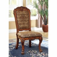 Bowery Hill Dining Chair in Antique Oak (Set of 2)