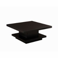 Bowery Hill Square Coffee Table in Black
