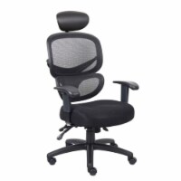 Scranton & Co Multi-Function Mesh Task Chair with Headrest