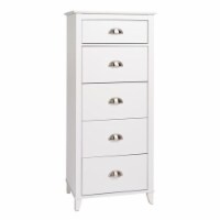 Atlin designs 5 drawer chest in black sales