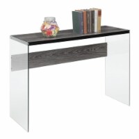 Pemberly Row Console Table in Weathered Gray