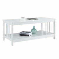 Pemberly Row Coffee Table in White