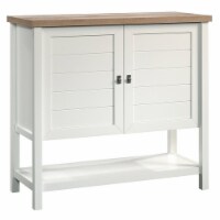 Pemberly Row 49  Console Table in Soft White