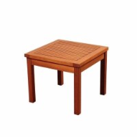 Pemberly Row Patio End Table in Brown