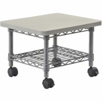 Scranton & Co Under-Desk Printer/Fax Stand in Gray