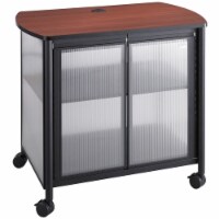Scranton & Co Deluxe Machine Stand with Doors in Black