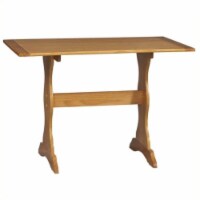Riverbay Furniture Breakfast Nook in Honey Pine