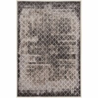 Riverbay Furniture 5' x 7'6  Vintage Rug in Gray