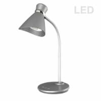 Dainolite Plastic Contemporary 6 Watt Silver Table Lamp