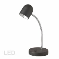 Dainolite Metal Contemporary 5 Watt Black Table Lamp