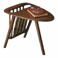 Beaumont Lane Magazine Table in Dark Brown