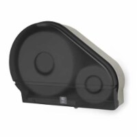 Palmer Fixture Rd002401F Single 9 In. Jumbo Tissue Dispenser With Stub- Dark Translucent