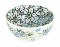 Blue Rose Polish Pottery Ariel Cereal/Soup Bowl