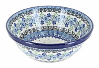 Blue Rose Polish Pottery Eliza Cereal/Soup Bowl