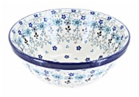 Blue Rose Polish Pottery Celeste Cereal/Soup Bowl