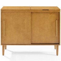 Pemberly Row Media Console Table in Acorn