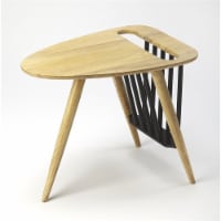 Beaumont Lane Contemporary Classics Wood Magazine Table in Brown