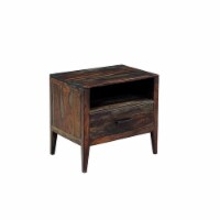 Hawthorne Collections Fall River Solid Sheesham Wood Nightstand - Brown
