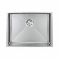 Wells Sinkware SSU2318-45-1 23 in. Handcrafted 18 Gauge Undermount Single Bowl ADA Compliant