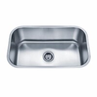 Wells Sinkware SSU3018-9 30 in. 18 Gauge Undermount Single Bowl Stainless Steel Kitchen Sink