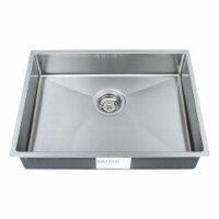Wells Sinkware SSU2318-45 23 in. Handcrafted 18 Gauge Undermount Single Bowl ADA Compliant St